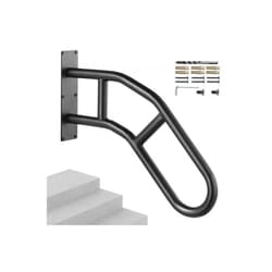 Vevor CXSBSHS29IN1ZXJLBV0 Handrails for Outdoor Steps 29 in. Wall Mount Safety Railings for 1-3 Steps