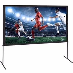 VEVOR Projector Screen with Stand 100 inch 16:9 4K 1080 HD Movie Screen Bar Feet - Additional view 10