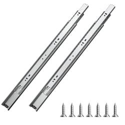 VEVOR Drawer Slides  18 inch  10 Pairs Full Extension Ball Bearing Cabinet Rails  100 LB Load Capacity Heavy Duty Side Mount Dresser Drawer Slides  Dr