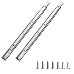 VEVOR Drawer Slides  20 inch  10 Pairs Full Extension Ball Bearing Cabinet Rails  100 LB Load Capacity Heavy Duty Side Mount Dresser Drawer Slides  Dr