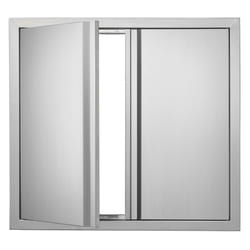 VEVOR  BBQ Island Access Door Outdoor Kitchen Door Stainless Steel - 26X24 inches