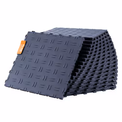 VEVOR Garage Tiles Interlocking  12 x 12 x 0.53 inch 25 Pack Garage Floor Covering Tiles  Non-Slip Double-Sided Texture Garag ...