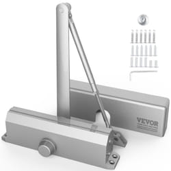 VEVOR Door Closer  Automatic Door Closer Commercial or Home  Adjustable Size Hydraulic Buffer Door Closers Heavy Duty Cast Alumi