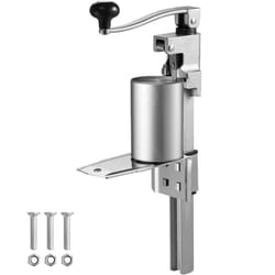 VEVOR Manual Can Opener  Commercial Table Opener for Large Cans  Heavy Duty Can Opener with Base  Adjustable Height Industrial Jar Opener For Cans Up