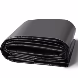 VEVOR 10 x 13 ft Pond Liner 20 Mil Thickness Pliable Durable LLDPE Material Easy Cutting Underlayment for Fish or Koi Wat ...