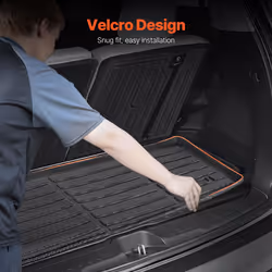 VEVOR Cargo Mats Compatible with 2016-2022 & 2023-2024 Honda Pilot  Custom Fit TPE Cargo Liner Set for SUVs  Trunk and Back Seat Protector Replacement