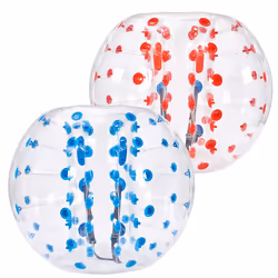 VEVOR Inflatable Bumper Balls 2-Pack 5FT/1.5M Body Sumo Zorb Balls for Adult 0.8mm Thick PVC Human Hamster Bubble Balls for ...