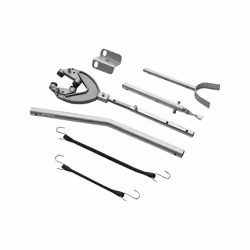 VEVOR Transom Saver 26.9-62.2 in Adjustable Boat Transom Saver with Heavy-Duty Head Corrosion-Resistant Easy-to-Install Tr ...
