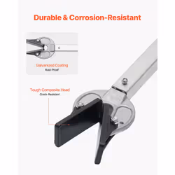 VEVOR Transom Saver  24-36 in  Adjustable Boat Transom Saver with Composite Head  Corrosion-Resistant Easy-to-Install Transom Savers for Less Than 100