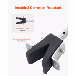 VEVOR Transom Saver  23.6-59 in  Adjustable Boat Transom Saver with Composite Head  Corrosion-Resistant Easy-to-Install Transom Savers for Less Than 1