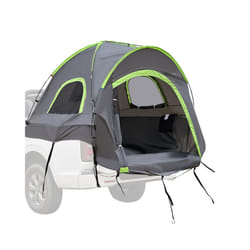 VEVOR Pickup Truck Tent  Fit 5.0-5.2 ft Truck Tents for Camping  Waterproof PU2000mm 2-3 Person Sleeping Truck Bed Tent with Double Layer Design Windo