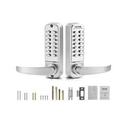 VEVOR Mechanical Keyless Entry Door Lock  14 Key Mechanical Door Lock  Mechanical Keypad Door Lock with Handle  Double-Sided Stainless Steel Waterproo