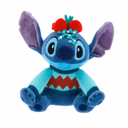 Disney Store Official Lilo & Stitch Official Holiday Plush - Festive Stitch Design - 14-Inch - Perfect Seasonal Gift for Fans ...