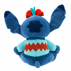 Disney Store Official Lilo & Stitch Official Holiday Plush - Festive Stitch Design - 14-Inch - Perfect Seasonal Gift for Fans - Celebrate Christmas wi