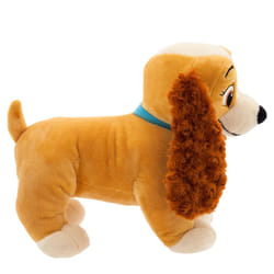 Disney Store Official Lady Plush from 'Lady and The Tramp' - 11-Inch Soft Toy - Classic Romantic Tale Memory  Cuddly Design Romance & Animated Film Fa