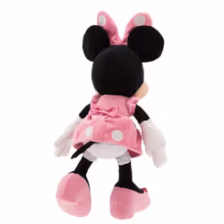 Disney Store Official Minnie Mouse Plush Toy in Pink - 14-Inch Soft Collectible - Timeless Design & Premium Quality - Ideal Gift Lovers - Perfect for