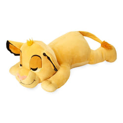 Disney Store Official Simba Cuddleez Plush - The Lion King - 26-Inch - Ultra-Soft & Cuddly Jungle King - Detailing & Premium Quality - Ideal Gift for