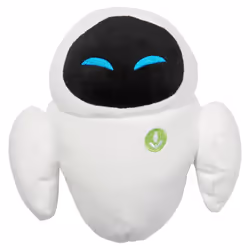 Disney Store Official EVE Robot Plush Toy - Authentic 7-Inch Collectible from Pixar's WALLE - Soft Detailed & Cuddly Design ...