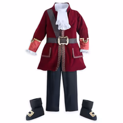 Disney Store Official Boys Dress Up Costumes for Play Captain Hook from Peter Pan - Premium Costumes for Kids  Cosplay for Ch ...