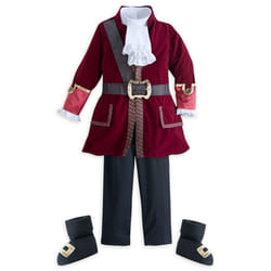 Disney Store Official Boys Dress Up Costumes for Play Captain Hook from Peter Pan - Premium Costumes for Kids  Cosplay for Children