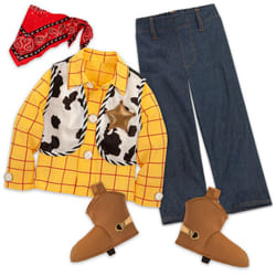Disney Store Official Boys Dress Up Costumes for Play Woody from Toy Story - Premium Costumes for Kids  Cosplay for Children