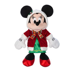 Disney Store Official Holiday Plush - Minnie Mouse Stuffed Animals with Embroidered Details  Plush Sculpting Christmas Collection Soft Toys. Suitable