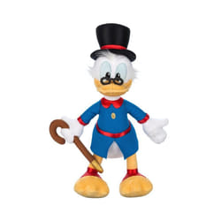Disney Store Official Scrooge McDuck Medium Soft Toy for Kids  Cuddly Character with Fuzzy Texture and Embroidered Details  Plushy Suitable for All Ag