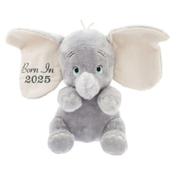 Disney Store Official 'Born in 2025' Dumbo Plush Baby Toy - Soft Stuffed Animal with Embroidered Features  Floppy Ears  Soft Fill - Cute Toys for Babi