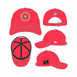 New Era Mens NFL24 9Twenty San Francisco 49ers Cap