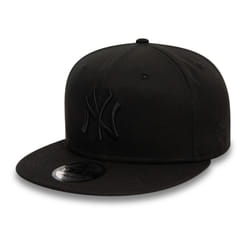 New Era Mens Monochrome 9Fifty Cap ~ New York Yankees black - M/L