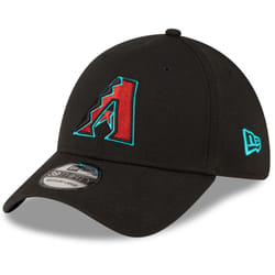 New Era MLB 39Thirty Team Classic Stretch Flex Fit Team Color Primary Logo Primary Logo Baseball Cap Hat - Arizona Diamondbacks Black - Large - X-Larg