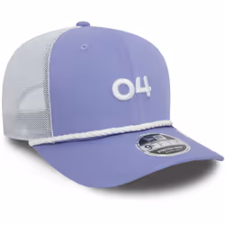 McLaren F1 New Era 9Fifty Lando Norris Driver Special Lilac Snapback Cap - Lilac, Small - Medium