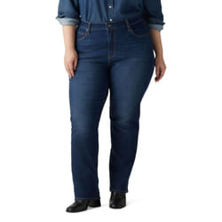 Levi's Women's Size 724 High Rise Straight Jeans Also Available in Plus  Chelsea Carbon Glow