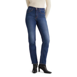 Levi's Women's 724 High Rise Straight Jeans Also Available in Plus  Chelsea Carbon Glow  29 Regular