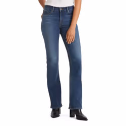 Levi's Women's Classic Bootcut Jeans Also Available in Plus  Lapis Wave Embroidery  27 Regular