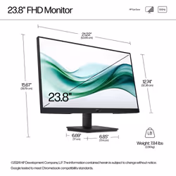 HP Series 3 Pro 23.8 inch FHD Monitor - 324pv - Additional view 6