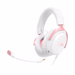 HyperX Cloud III - Gaming Headset (White/Pink) - Additional view 2