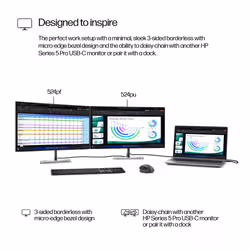 HP Series 5 Pro 23.8 inch FHD No Stand Monitor - 524pf - Additional view 7