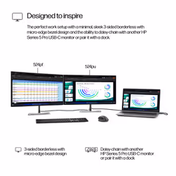 HP Series 5 Pro 23.8 inch FHD No Stand Monitor - 524pf - Additional view 6