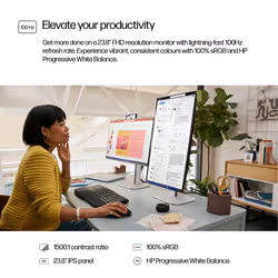 HP Series 5 Pro 23.8 inch FHD No Stand Monitor - 524pf - Additional view 7