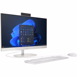 HP ProOne 240 G10 Intel® Core™ i5 i5-1335U 60.5 cm (23.8") 1920 x 1080 pixels All-in-One PC 16 GB DDR4-SDRAM 512 GB SSD Windows 11 Pro Wi-Fi 6 (802.11ax) White
