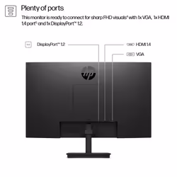 HP Series 3 Pro 23.8 inch FHD Monitor - 324pf - Additional view 4