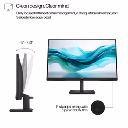 HP Series 3 Pro 21.5 inch FHD Monitor - 322pf - Additional view 4