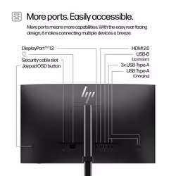 HP Series 5 Pro 23.8 inch FHD Monitor - 524pf - Additional view 8