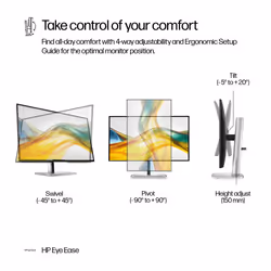 HP Series 5 Pro 27 inch QHD Monitor - 527pq - Additional view 8