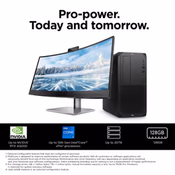HP Z2 G9 Intel® Core™ i7 i7-14700 16 GB DDR5-SDRAM 1 TB SSD Windows 11 Pro Tower Workstation Black - Additional view 4