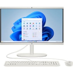 HP 22-dg0006na Intel® Celeron® N100 54.5 cm (21.4") 1920 x 1080 pixels All-in-One PC 8 GB DDR5-SDRAM 256 GB SSD Windows 11 Home Wi-Fi 6 (802.11ax) White