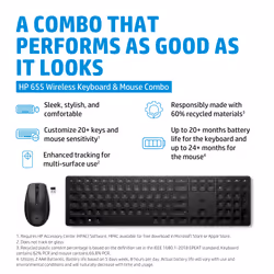 HP 655 Wireless Keyboard and Mouse Combo - Additional view 5