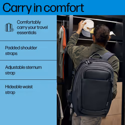 HP Travel Plus 30L 17-inch Laptop Backpack - Additional view 7