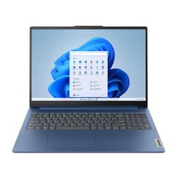 Lenovo IdeaPad Slim 3 16ABR8 AMD Ryzen™ 7 7730U Laptop 40.6 cm (16") WUXGA 16 GB DDR4-SDRAM 512 GB SSD Wi-Fi 6 (802.11ax) Windows 11 Home UK English Blue
